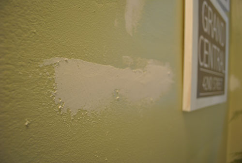 How To Spackle Uneven Drywall Young House Love