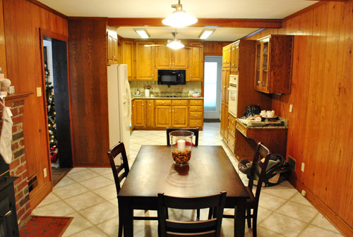 wood paneling for kitchen