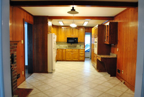 paint kitchen cabinets before wood kitchen