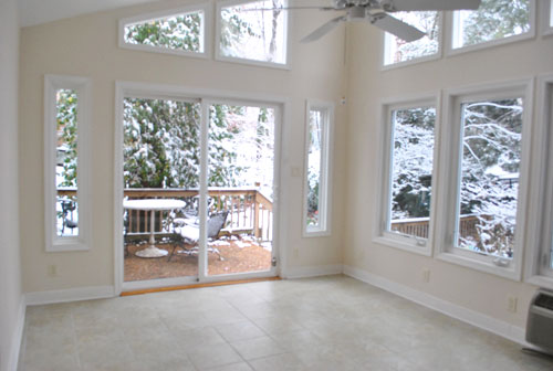 NewEmpty Sunroom