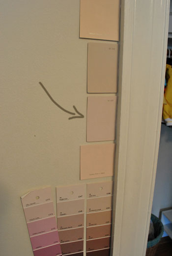 Nursery Paint Chips