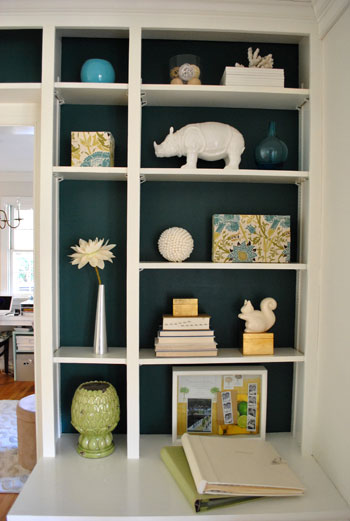 Built-in Shelving Project Inspiration - Before and After Photos