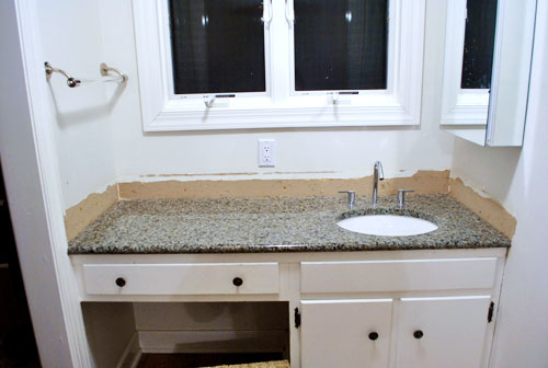 Removing The Side Splash Backsplash From Our Bathroom Sink Young House Love,What Temp To Cook Chicken Breast