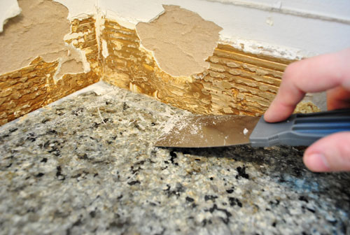 Backsplash Scraping Caulk