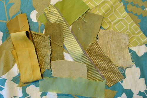 Fabric Swatch Pile