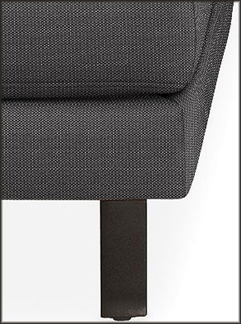 rendering of darkened legs of ikea sectional sofa