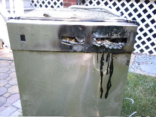 Fire Dishwasher