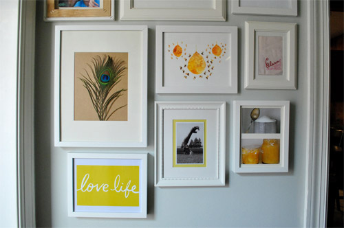 Humble clip-frame makes way for the chic 'gallery wall