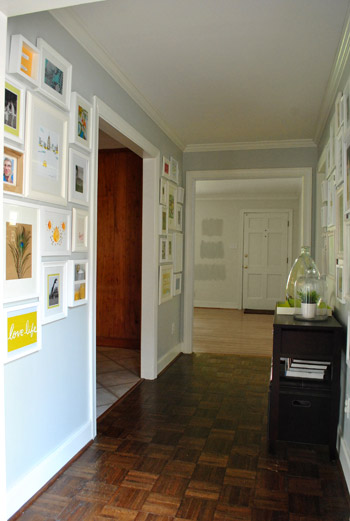 How To Make A Giant Hallway Frame Gallery