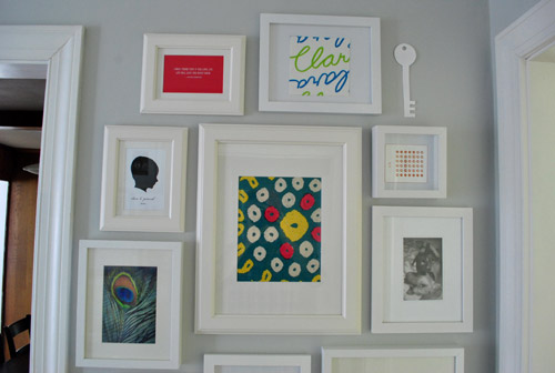 Humble clip-frame makes way for the chic 'gallery wall