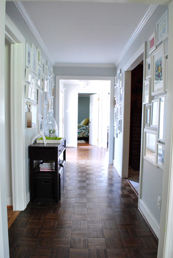 How To Make A Giant Hallway Frame Gallery