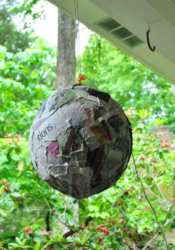 DIY Pull String Pinata - Full Instructions