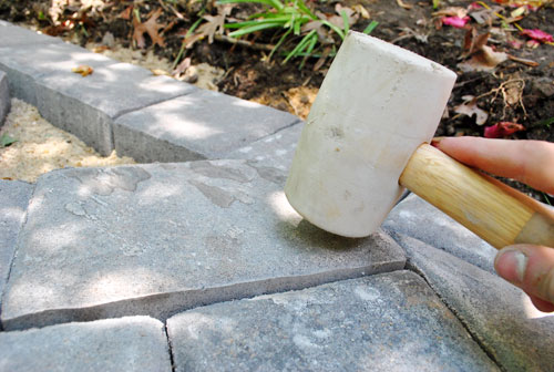 Patio Cut Stone Mallet