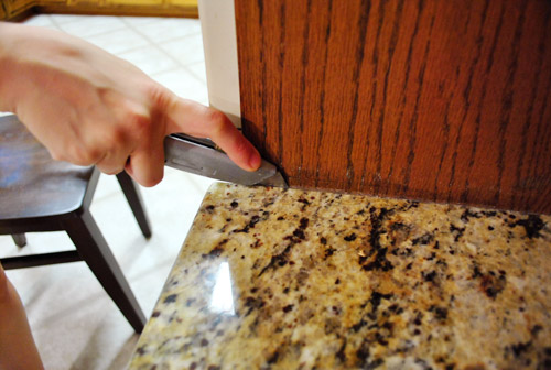 Desk Cutting Granite Table