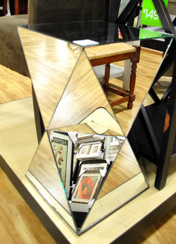 HGoods Mirror Table 70