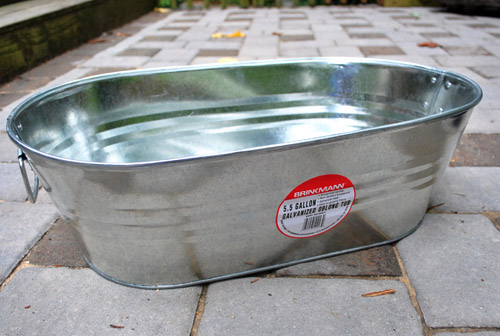 Tin foot best sale tub