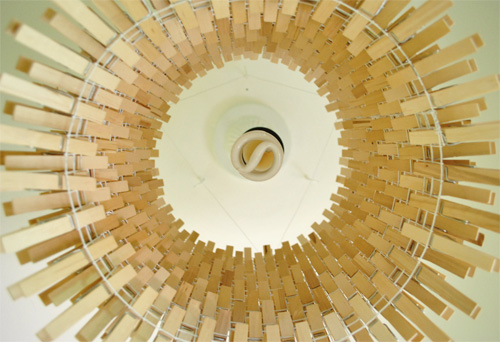 How To Make A Clothespin Chandelier