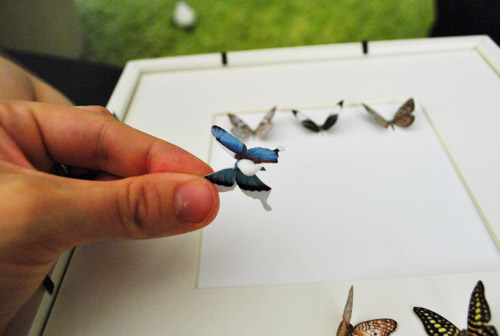 Making Faux Butterfly Art (And Checking Out Foamhenge)