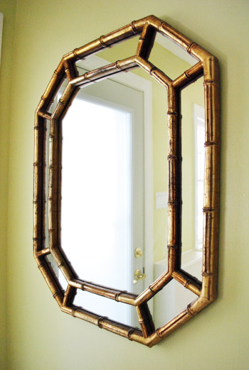 Mirror Hung Angle Lots Of L