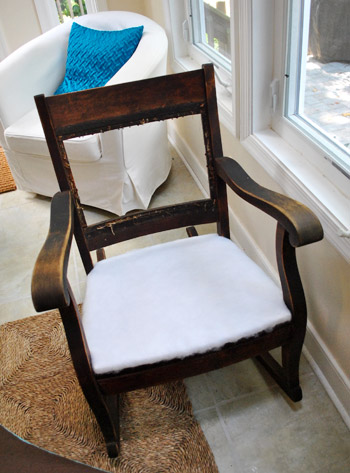 How to Make DIY Wooden Rocking Chair Cushions