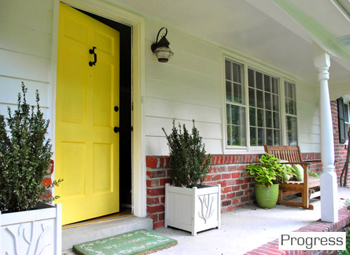 Painted Door Prog Porch