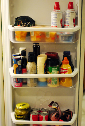 Fridge After Door Shelves