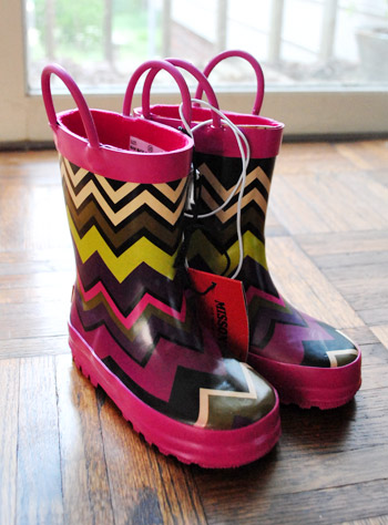 Missoni rain clearance boots