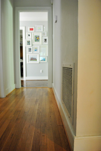 Before Of Plain Hallway Walls