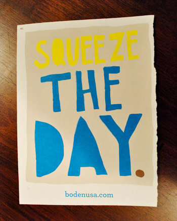 NotSeen Squeeze The Day