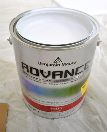 Painting Advance Paint Can