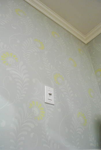 Stencil Light Switch