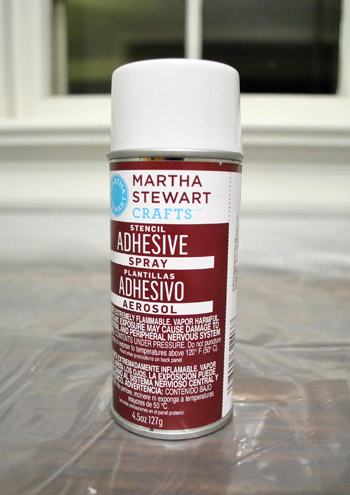 Stencil Spray Adhesive