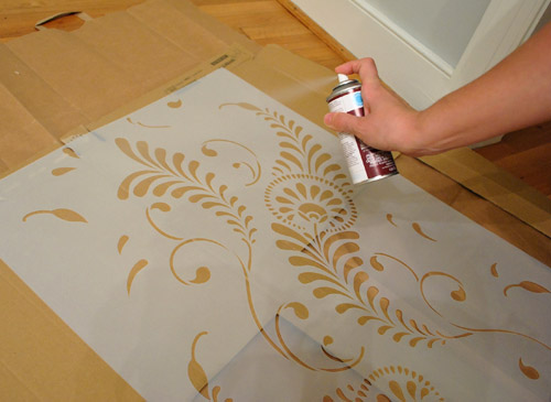 How to Stencil a Wall