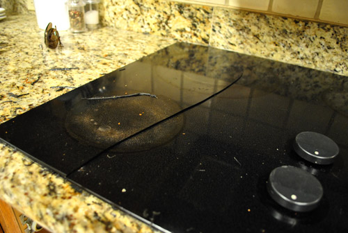 Cooktop 7 Cracked Top