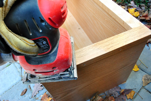 Fridge Sanding