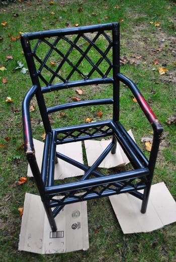 Chair Before Spray