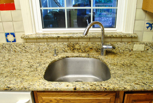 Kitchen Reno Removing Our Sink Our Old Granite Counters Young