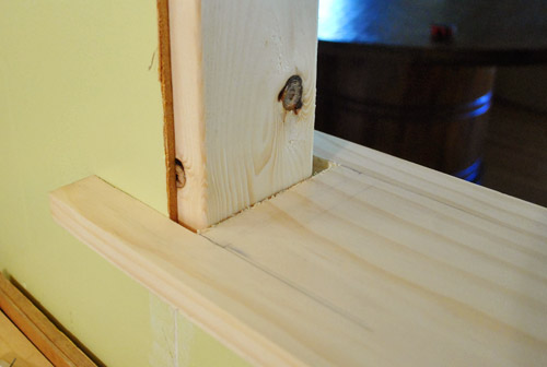 How To Trim Out A Cased Opening And A Half Wall Young House Love