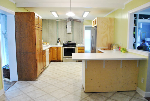 Counters View To Stove