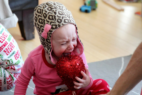 Xmas Clara Crying