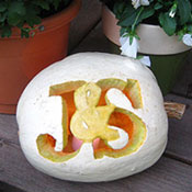 Carving Detailed Pumpkin
