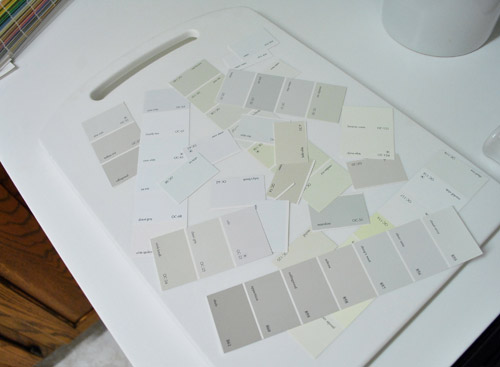 Picking Paint Swatches