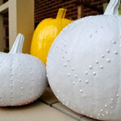 Puffy Painted Pumpkins