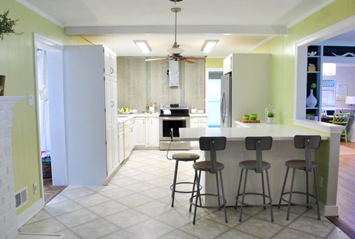 paint kitchen cabinets after painted white