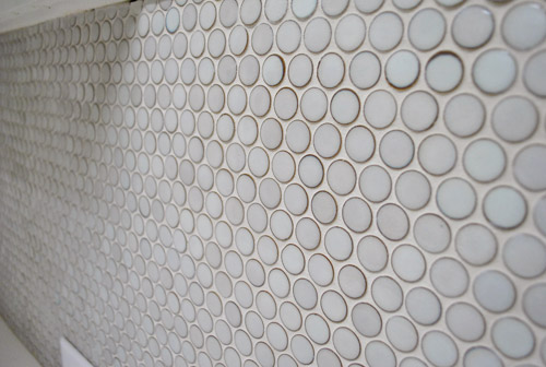 How To Grout Penny Tile Young House Love, How To Clean Mosaic Tile Grout