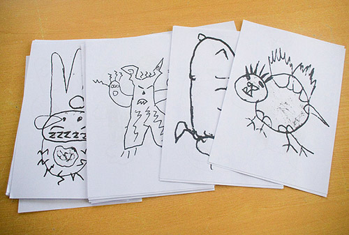 Jen Monsters Printed