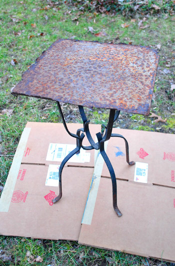 ShootDay1 Iron Table Before