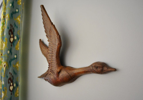 Vintage, Wall Decor, Vintage Solid Brass Duck Head Goose Bird Wall Mount  Hangers Hooks Set Of 2