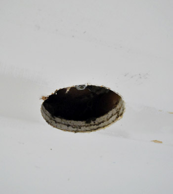 How To Patch And Kle Ceiling Holes