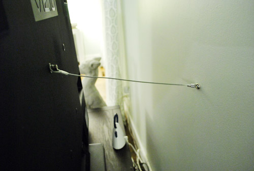 TV 5 Tethered To Wall